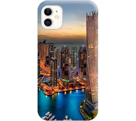 Cover Apple iPhone 11 DUBAI Bordo Trasparente